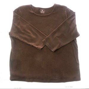 Jones New York women’s plus size long sleeve shirt